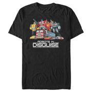 Men's Transformers Autobots Robots in Disguise  Adult T-Shirt