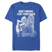 Men's Star Wars Chewie C-3PO Got Your Back  Adult T-Shirt