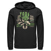 Men's Star Wars: The Clone Wars Yoda Jedi Master Portrait  Adult Pull Over Hoodie