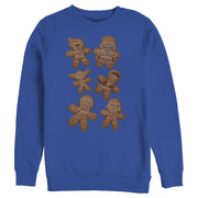 Men's Star Wars Christmas Gingerbread Cookies  Adult Sweatshirt