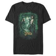 Men's Harry Potter Chamber Of Secrets Draco Portrait  Adult T-Shirt