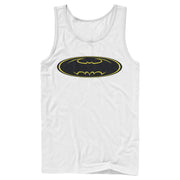 Men's Batman Logo Modern Wing  Adult Tank Top