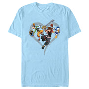 Men's Kingdom Hearts 3 Ready to Fight  Adult T-Shirt