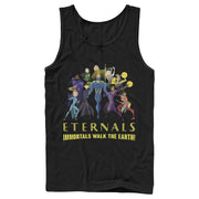 Men's Marvel Eternals Immortals Walk the Earth  Adult Tank Top