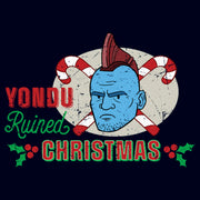 Men's Guardians of the Galaxy Holiday Special Yondu Ruined Christmas Animated  Adult T-Shirt