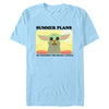 Men's Star Wars: The Mandalorian Grogu Summer Plans Me Watching the Drama Unfold  Adult T-Shirt