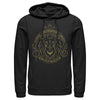 Men's Harry Potter Gryffindor Line Art Seal  Adult Pull Over Hoodie