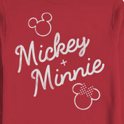 Men's Mickey & Friends Retro Signatures  Adult Sweatshirt