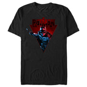 Men's The Batman Ready for Action  Adult T-Shirt