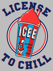 Men's ICEE License to Chill  Adult T-Shirt