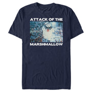 Men's Ghostbusters Attack of the Marshmallow  Adult T-Shirt