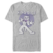 Men's Cuphead King Dice Ya Betta� Believe This Dice Is Loaded!  Adult T-Shirt