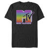 Men's MTV Rainbow Static Logo  Adult T-Shirt