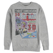 Men's Batman 3D Vintage Comic Cover  Adult Sweatshirt