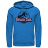 Men's Jurassic Park Vintage Logo  Adult Pull Over Hoodie