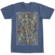 Men's Lost Gods Skeleton Guitar  Adult T-Shirt