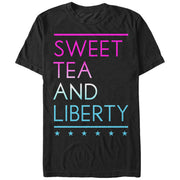 Men's CHIN UP 4th of July Sweet Tea and Liberty  Adult T-Shirt