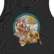 Men's Pirates of the Caribbean: On Stranger Tides Distressed Skull Logo  Adult Tank Top