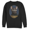 Men's Star Trek: The Next Generation Lieutenant Commander Geordi La Forge Cat  Adult Sweatshirt