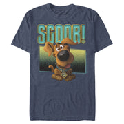 Men's Scooby Doo Puppy Frame  Adult T-Shirt