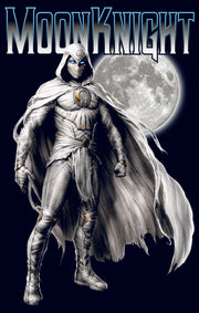 Men's Marvel: Moon Knight The Lunar Protector Watching  Adult T-Shirt