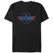 Men's Top Gun Circle of Stars Logo  Adult T-Shirt