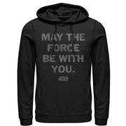 Men's Star Wars The Force is With You  Adult Pull Over Hoodie