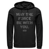 Men's Star Wars The Force is With You  Adult Pull Over Hoodie