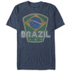 Men's Lost Gods Brazil Flag Stars  Adult T-Shirt