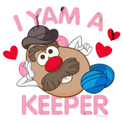 Men's Mr. Potato Head I Yam A Keeper  Adult T-Shirt