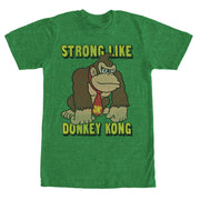 Men's Nintendo Strong Like Donkey Kong  Adult T-Shirt