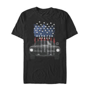 Men's Fast & Furious Patriotic Born for Speed  Adult T-Shirt