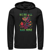 Men's Alice in Wonderland Rainbow Cheshire  Adult Pull Over Hoodie