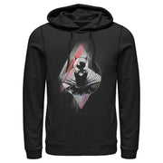 Men's Batman Caped Crusader Prism  Adult Pull Over Hoodie