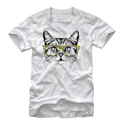 Men's Lost Gods Hipster Kitty  Adult T-Shirt