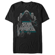 Men's Star Wars The Force Awakens Kylo Ren Command Shuttle Logo  Adult T-Shirt