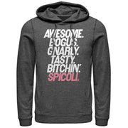 Men's Fast Times at Ridgemont High Spicoli Slang  Adult Pull Over Hoodie