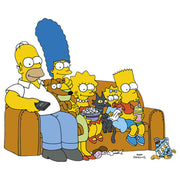 Men's The Simpsons Classic Family Couch  Adult T-Shirt