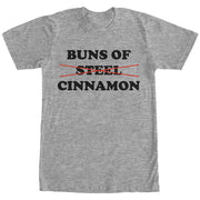 Women's CHIN UP Buns of Cinnamon  Adult Boyfriend Tee