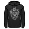 Men's Harry Potter Ravenclaw Line Art Crest  Adult Pull Over Hoodie