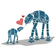 Men's Star Wars AT-AT Love  Adult T-Shirt