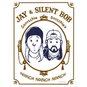 Men's Jay and Silent Bob Playing Card Logo  Adult T-Shirt