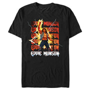 Men's Stranger Things Rockstar Eddie Munson  Adult T-Shirt