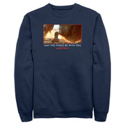 Men's Star Wars: The Book of Boba Fett Grogu Taming the Rancor May the Force be With You  Adult Sweatshirt