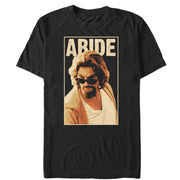 Men's The Big Lebowski The Dude Abides Sunglasses Pose  Adult T-Shirt