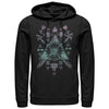 Men's Lost Gods Arrow Tribal Print  Adult Pull Over Hoodie