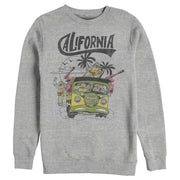 Men's Teenage Mutant Ninja Turtles California Van  Adult Sweatshirt