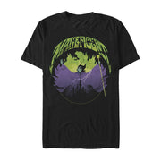 Men's Sleeping Beauty Maleficent Flames  Adult T-Shirt