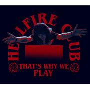 Men's Stranger Things Eddie Munson Hellfire Club That's Why We Play  Adult T-Shirt