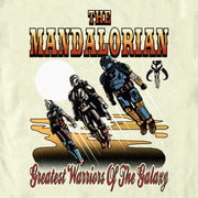 Men's Star Wars: The Mandalorian Greatest Warriors of the Galaxy Poster  Adult T-Shirt